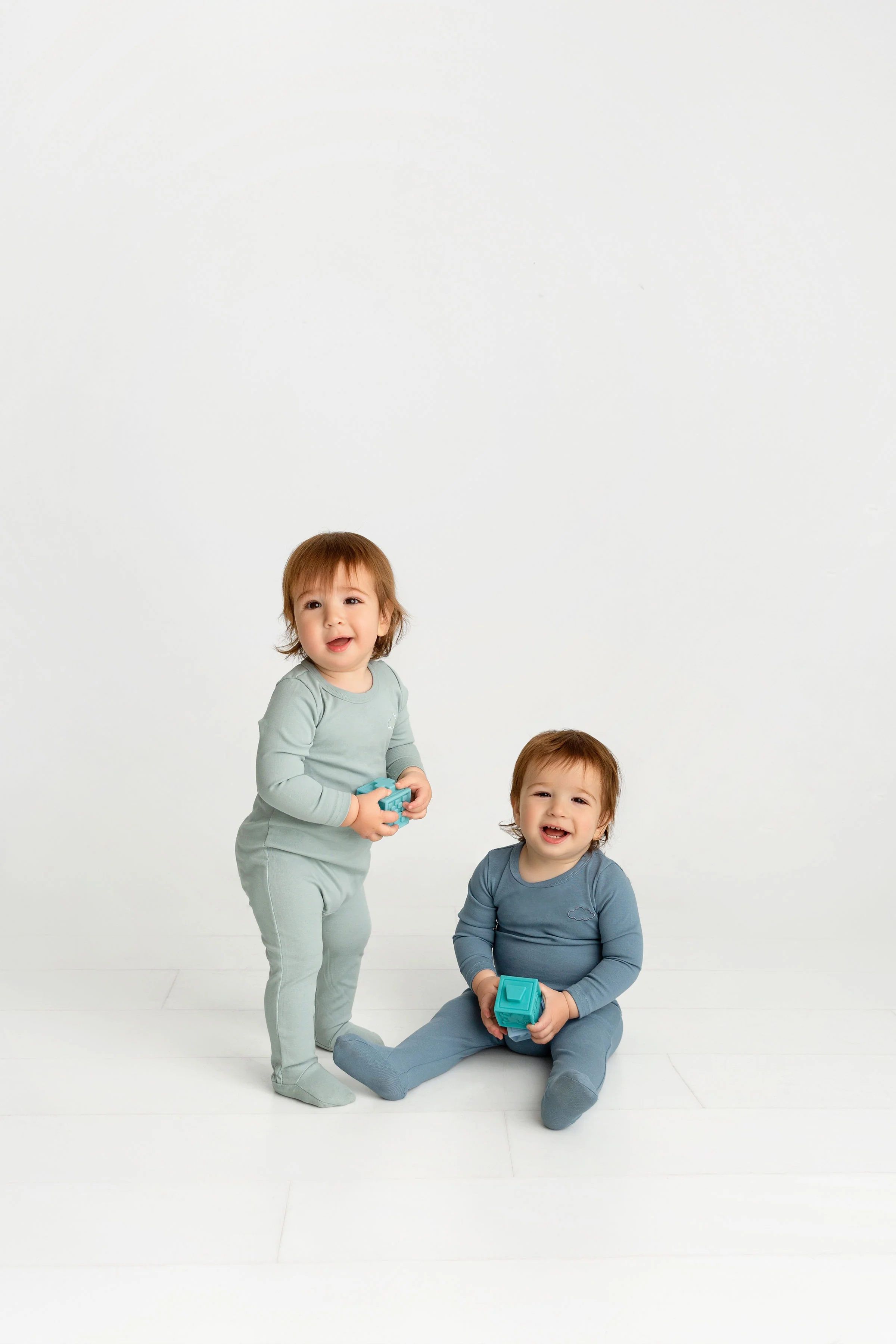 3 Pack Footies-Blue - Image 3