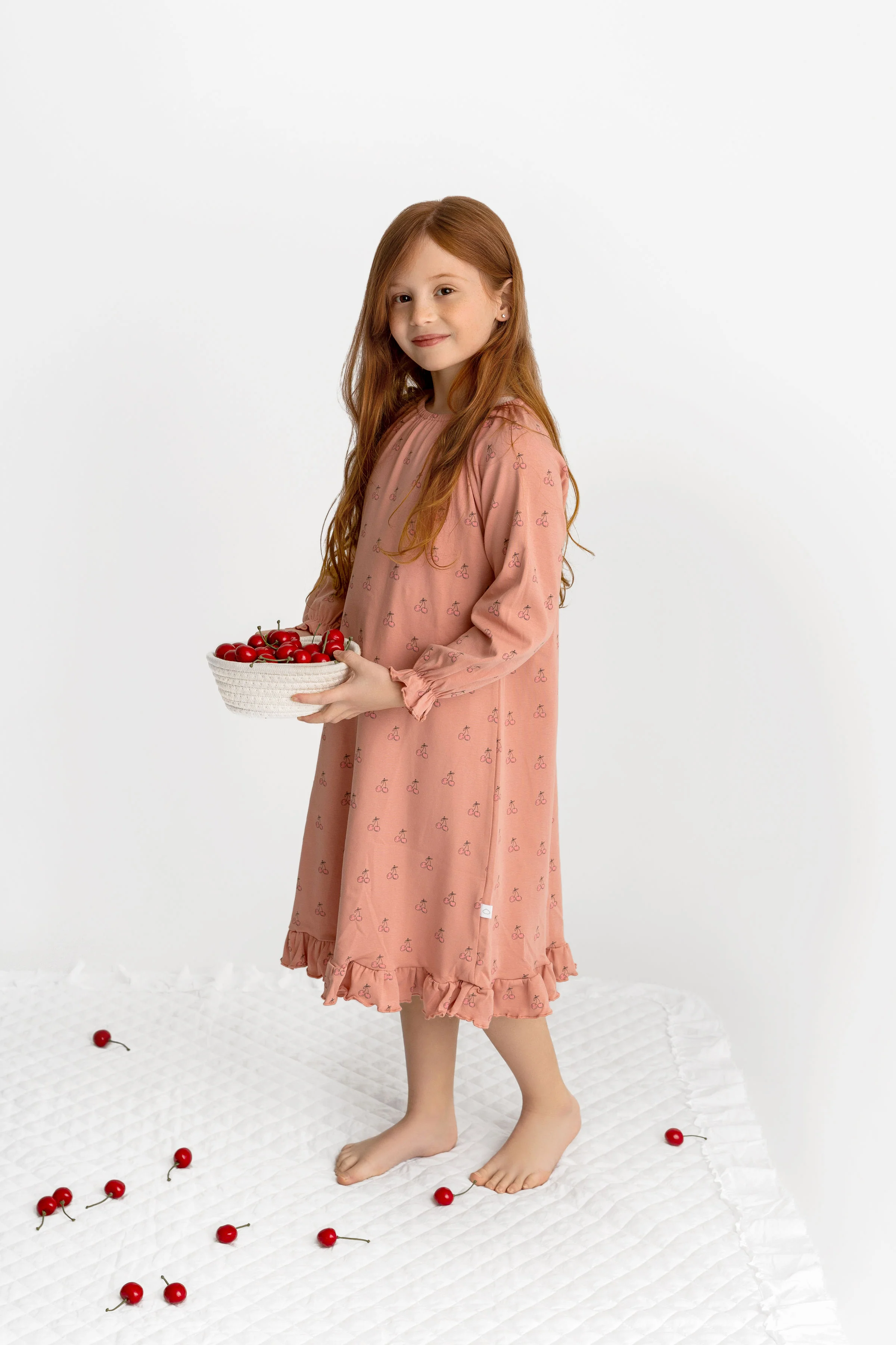 Cherry Print Nightgown - Image 3