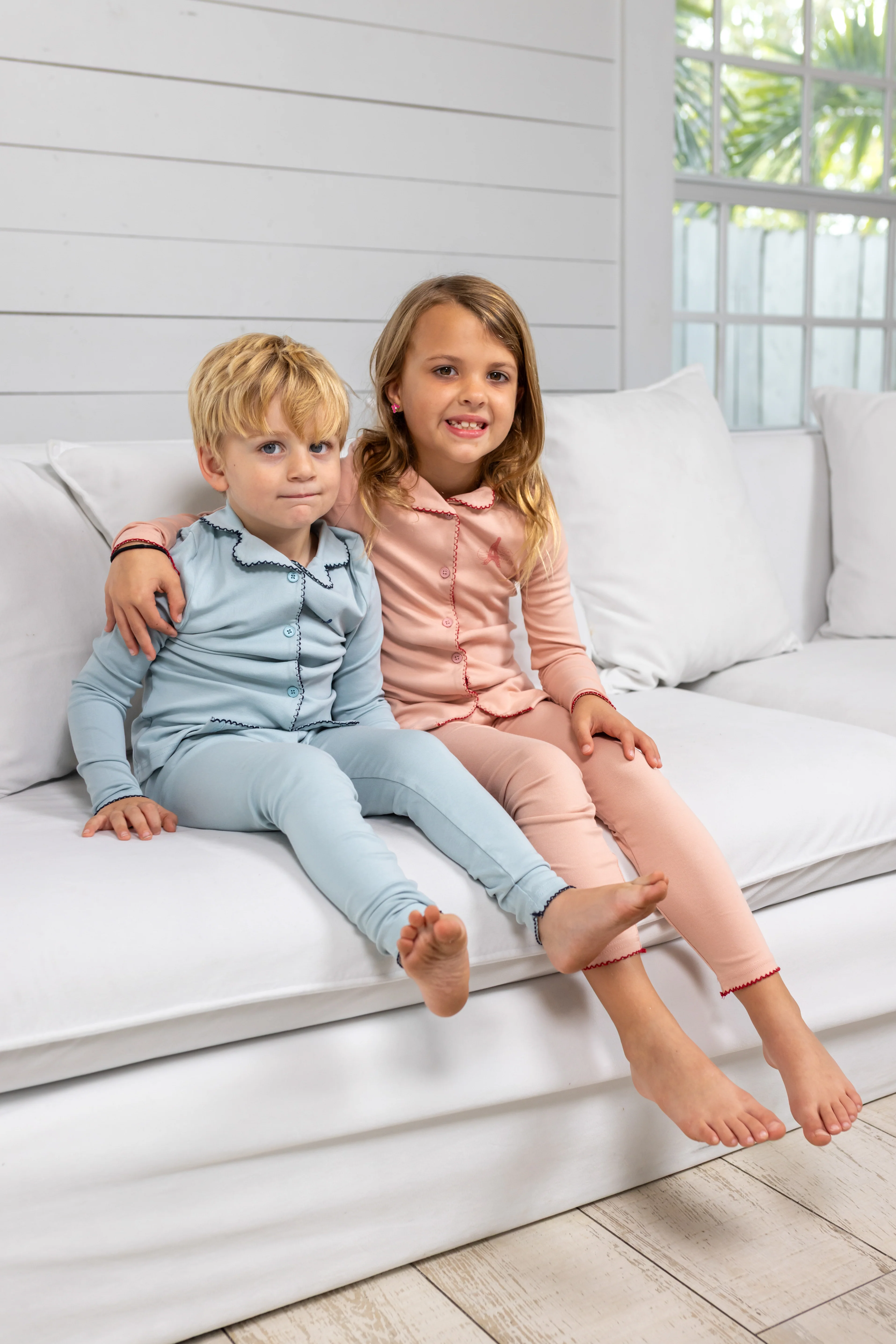 French Grandpa PJ- Pink - Image 2