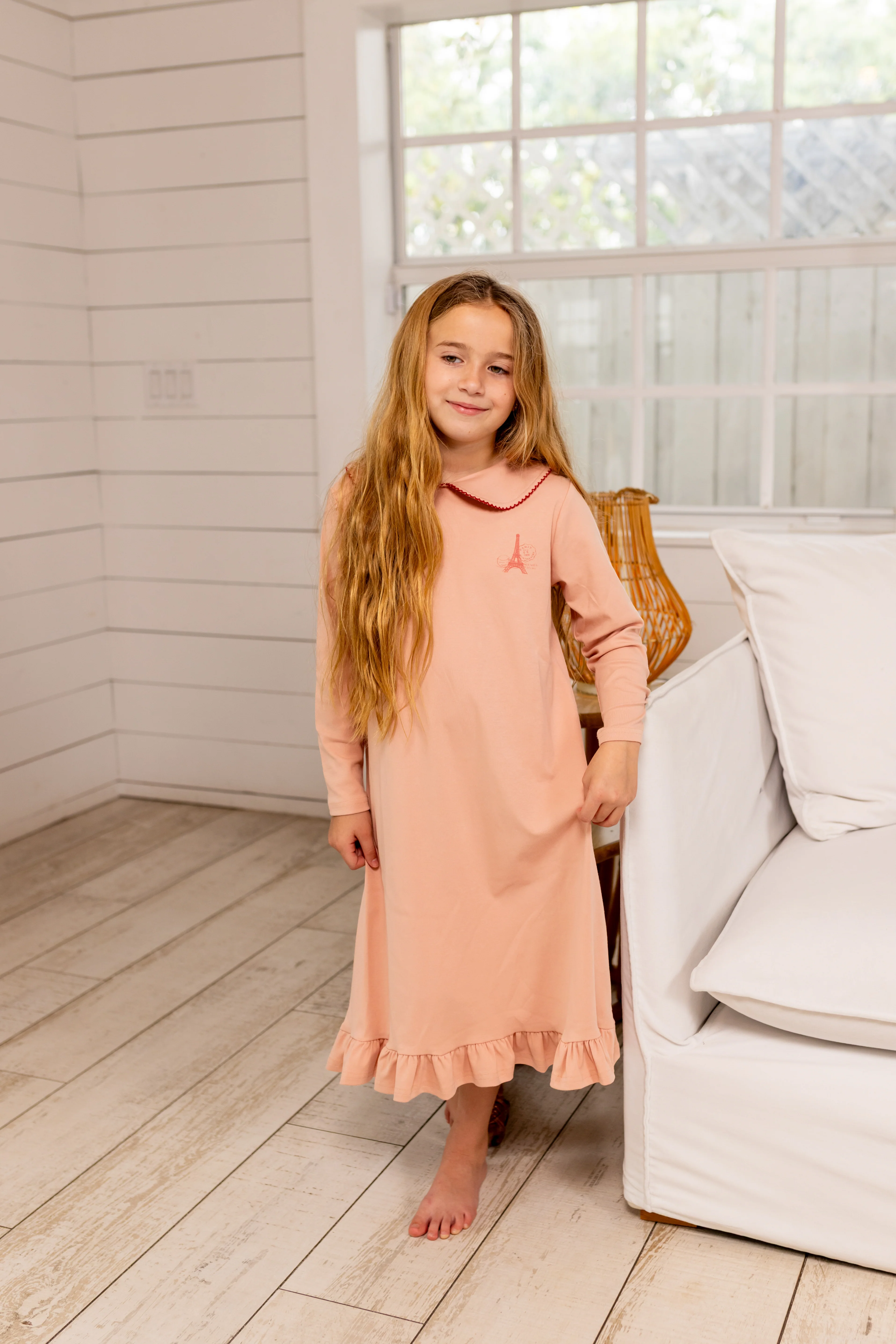 French Nightgown- Pink - Image 3