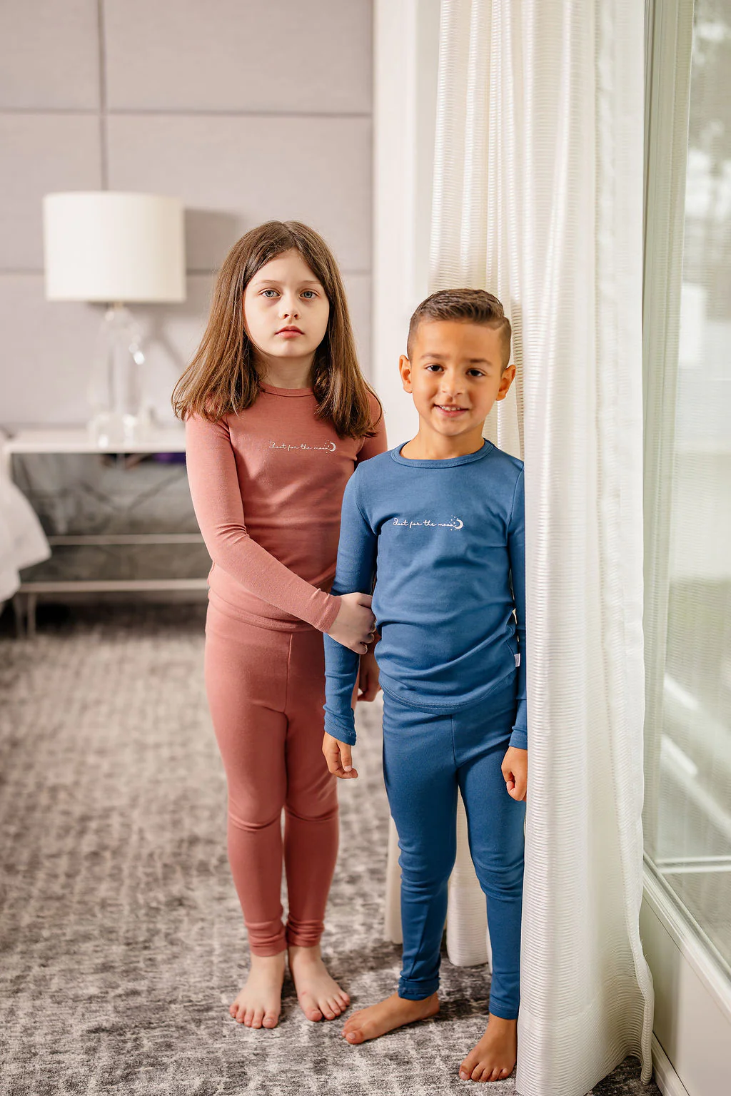 Shoot for the Moon PJ- Royal Blue - Image 4