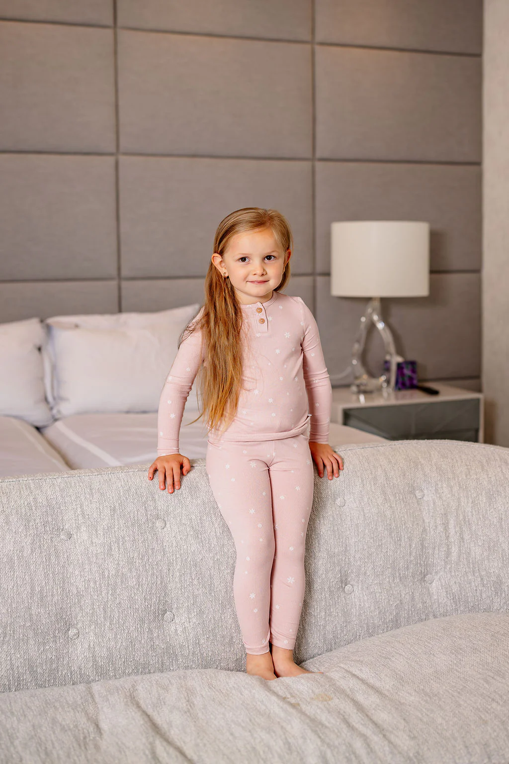 Snowflake PJ-Pink - Image 3