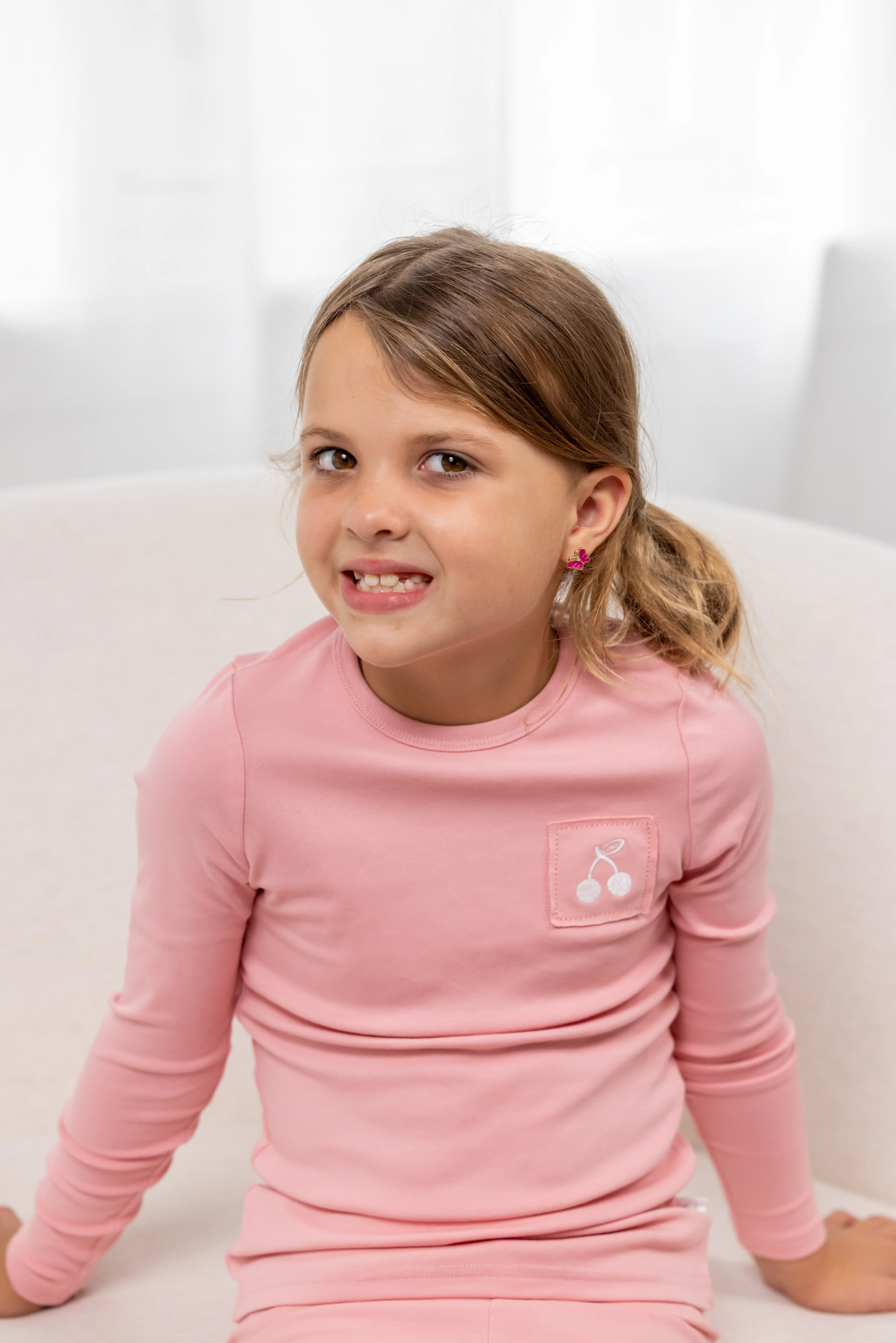 Stitched Graphic PJ- Pink - Image 2