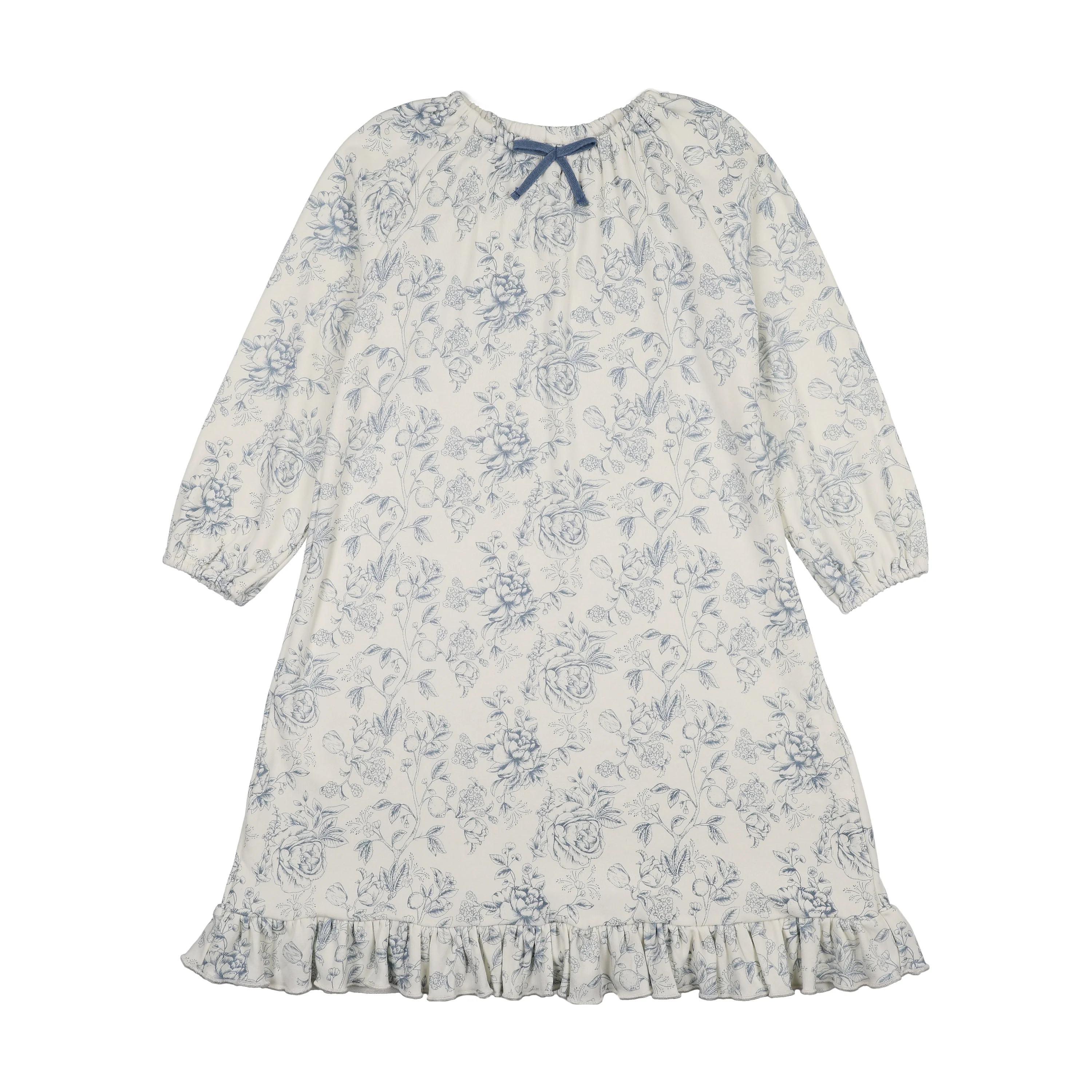 Toile Nightgown- Blue